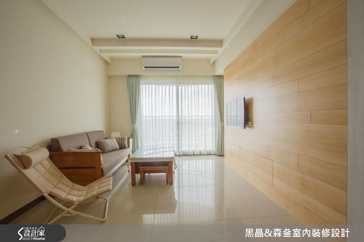 退休后的度假居所，在50平清新小宅实现