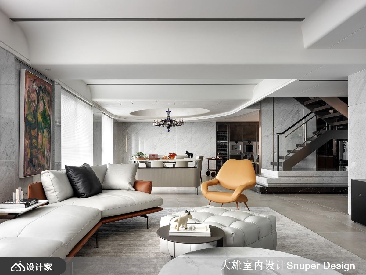 义式家具描绘都会绅士的个人豪邸，品酒区、Lounge Bar满足奢华宴客机能